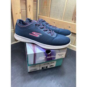 Skechers GoStep Lite Womens Sneakers Navy Size 10 Lightweight & Cushioned Shoes